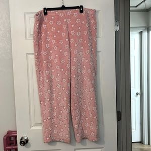 WOMEN’S PLUS SIZE FLEECE PAJAMA PANTS : SIZE 3X